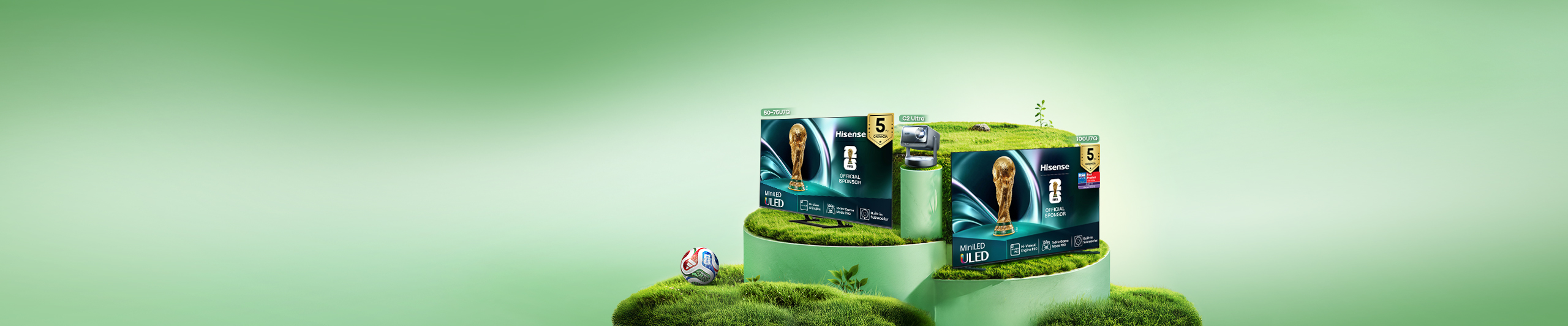 Megjelölt Hisense termékek 5 év garanciával és extra online kedvezménnyel. | Megnézem