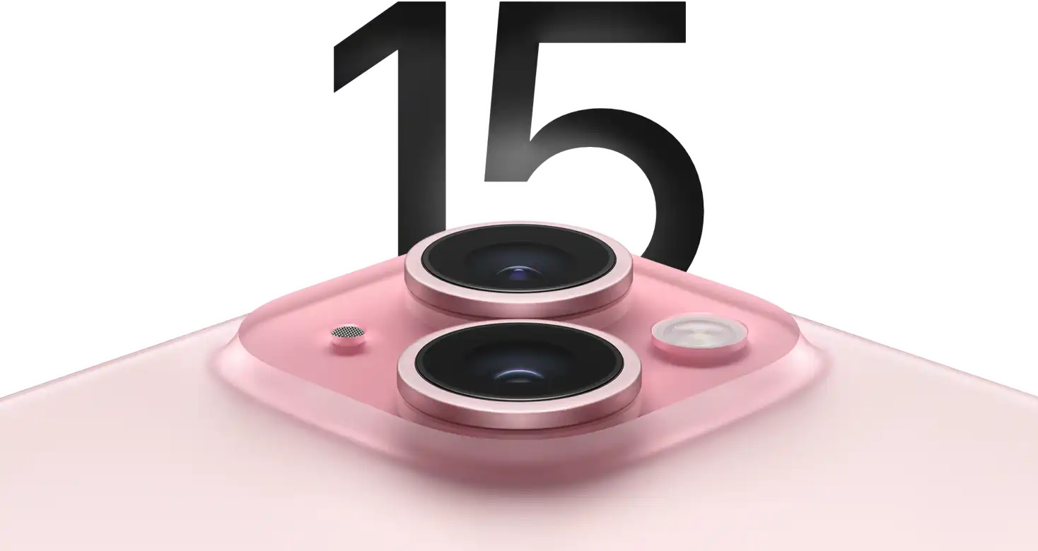 Közeli kép a hátlapból kiemelkedő fejlett kamerarendszerről