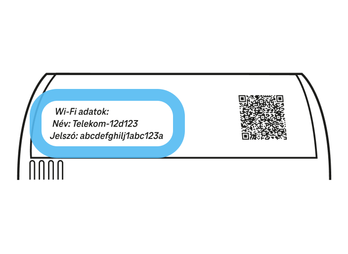 B. Kézzel írd be a WiFi adatait!