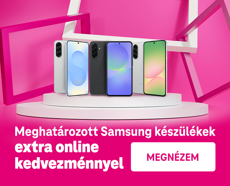 Meghatározott Samsung készülékek extra online kedvezménnyel